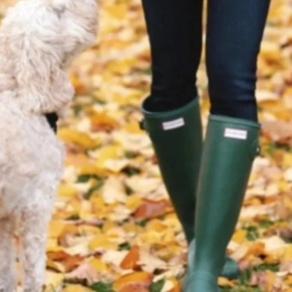 Hunter Black Women's Winter & Rain Boots - Picture 1 of 8